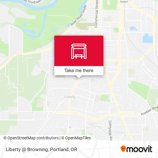 Liberty @ Browning map
