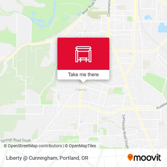 Liberty @ Cunningham map