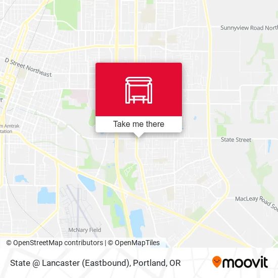 State @ Lancaster (Eastbound) map