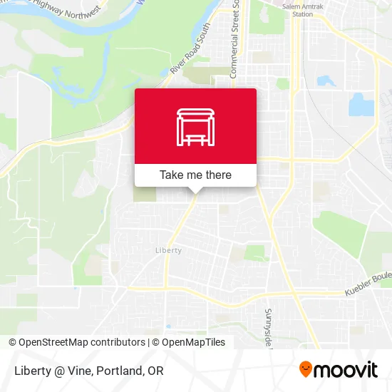 Liberty @ Vine map