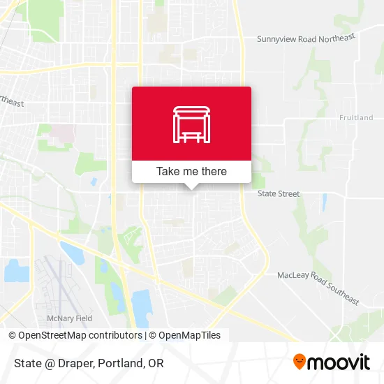 State @ Draper map
