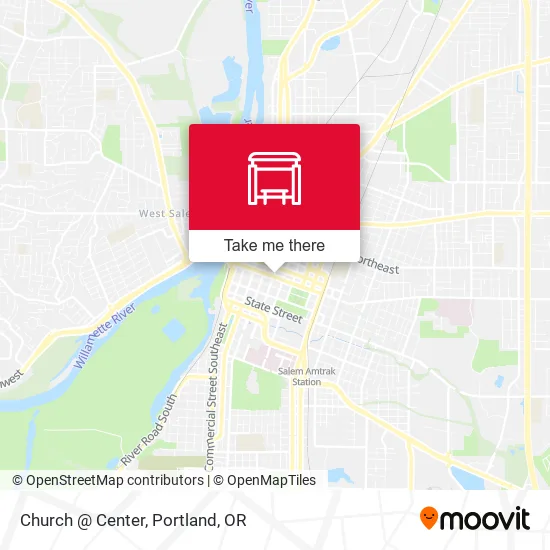 Church @ Center map