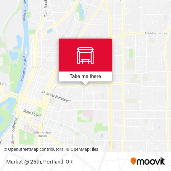 Market @ 25th map
