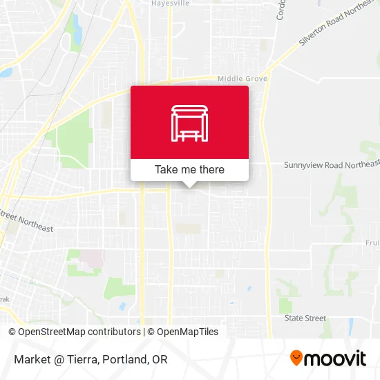 Market @ Tierra map