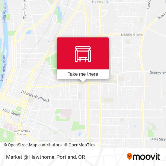 Mapa de Market @ Hawthorne