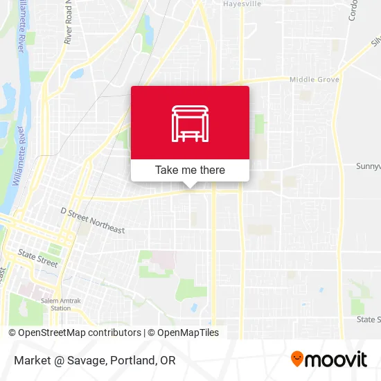 Market @ Savage map