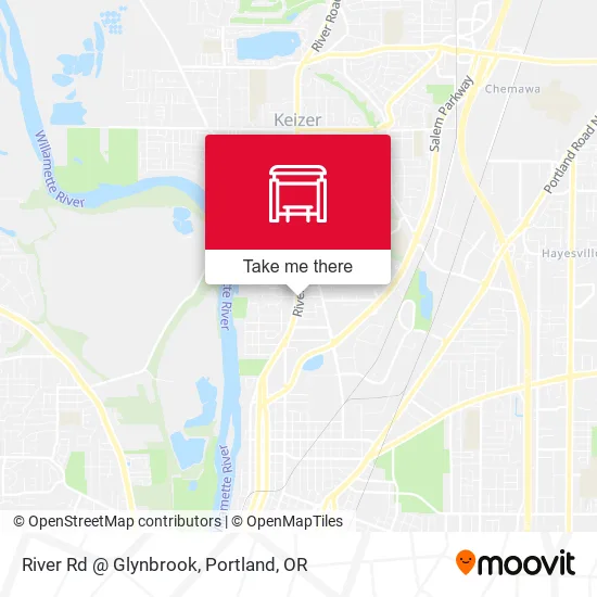 River Rd @ Glynbrook map