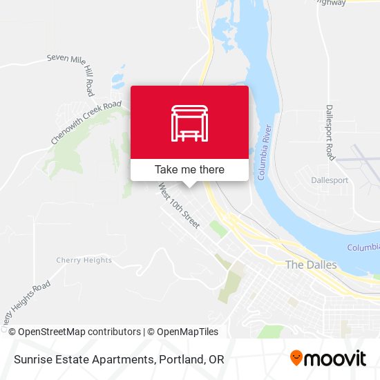 Sunrise Estate Apartments map