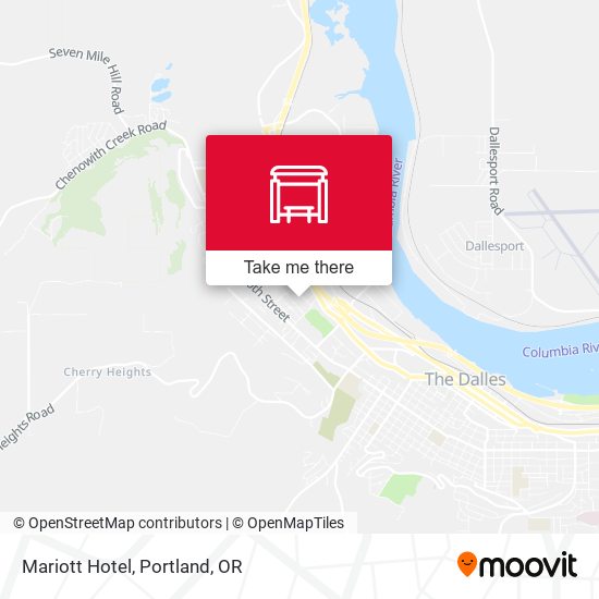 Mariott Hotel map