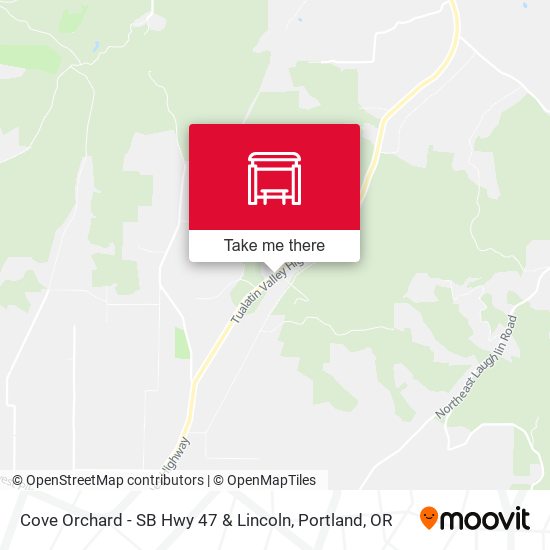 Cove Orchard - SB Hwy 47 & Lincoln map