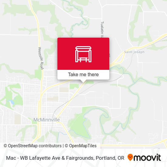 Mapa de Mac - WB Lafayette Ave & Fairgrounds