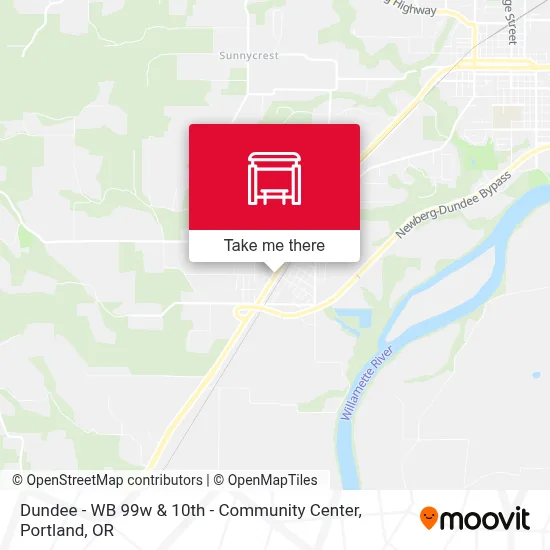 Dundee - WB 99w & 10th - Community Center map