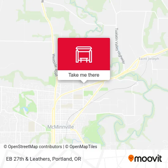 EB 27th & Leathers map