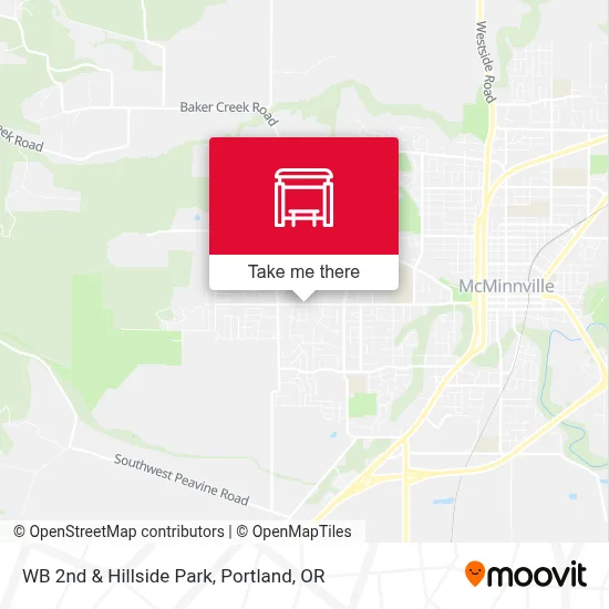 WB 2nd & Hillside Park map