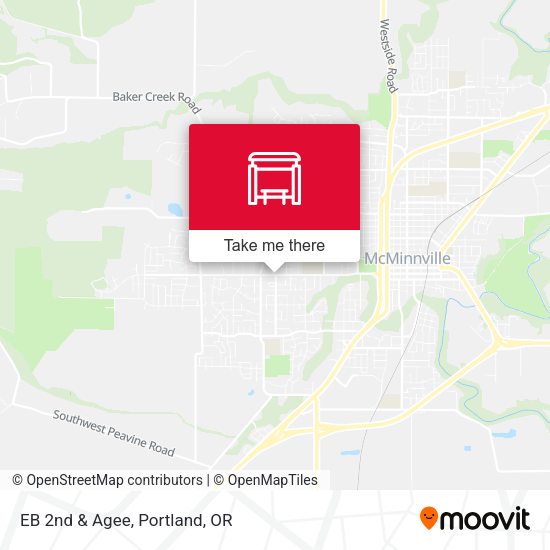 EB 2nd & Agee map