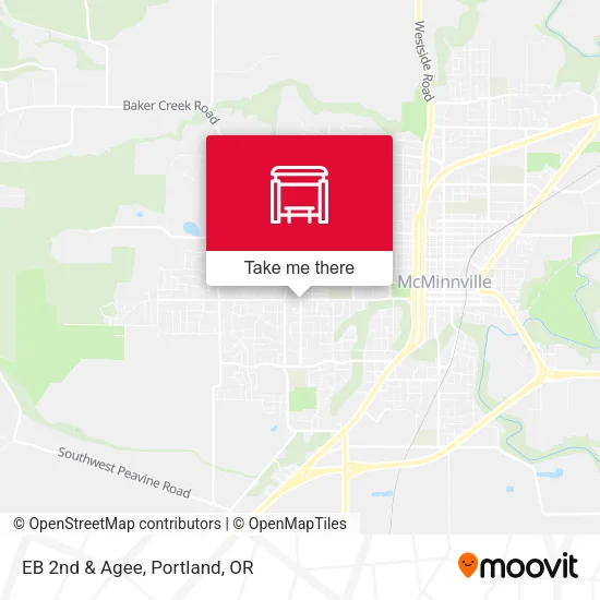 EB 2nd & Agee map