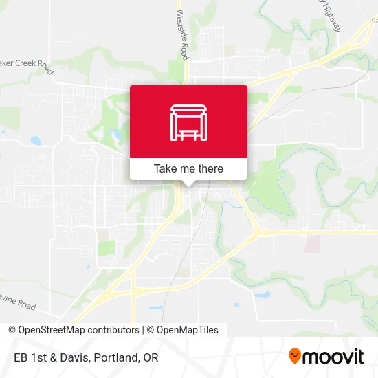 Mapa de EB 1st & Davis