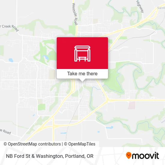 Mapa de NB Ford St & Washington
