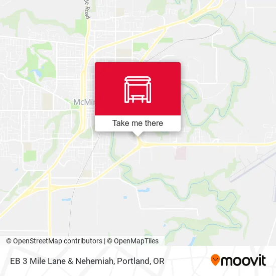 EB 3 Mile Lane & Nehemiah map
