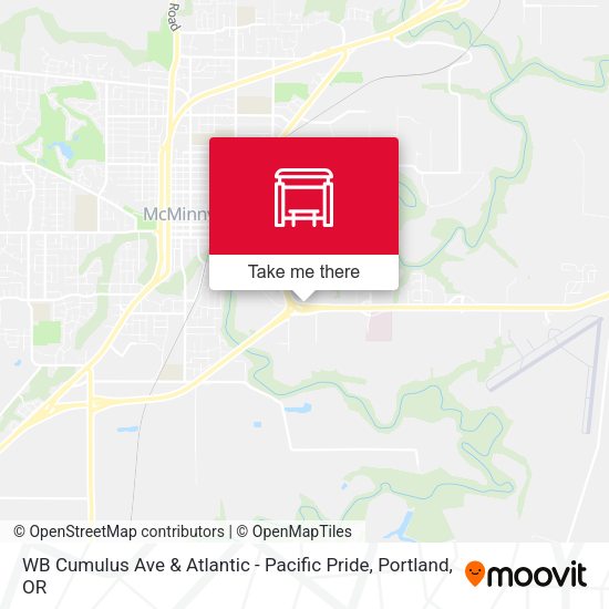 Mapa de WB Cumulus Ave & Atlantic - Pacific Pride