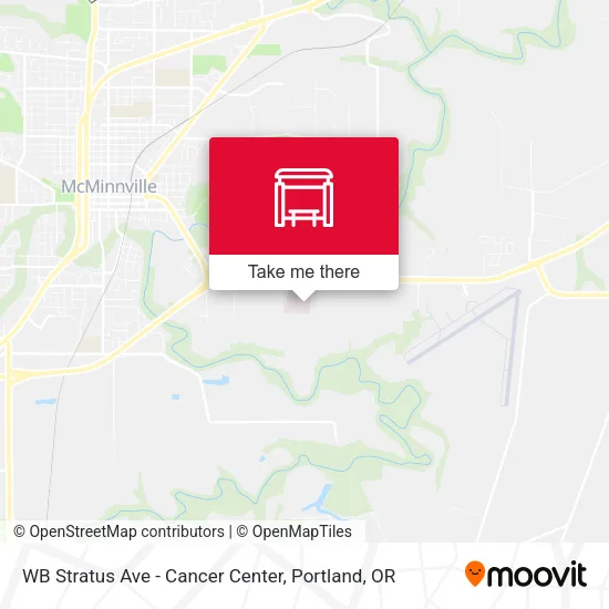 WB Stratus Ave - Cancer Center map