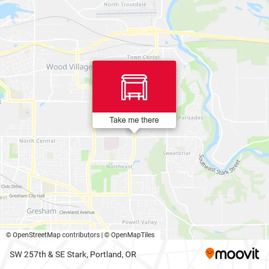 Mapa de SW 257th & SE Stark