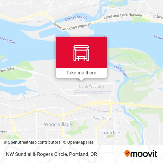Mapa de NW Sundial & Rogers Circle
