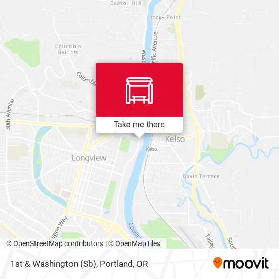 1st & Washington (Sb) map