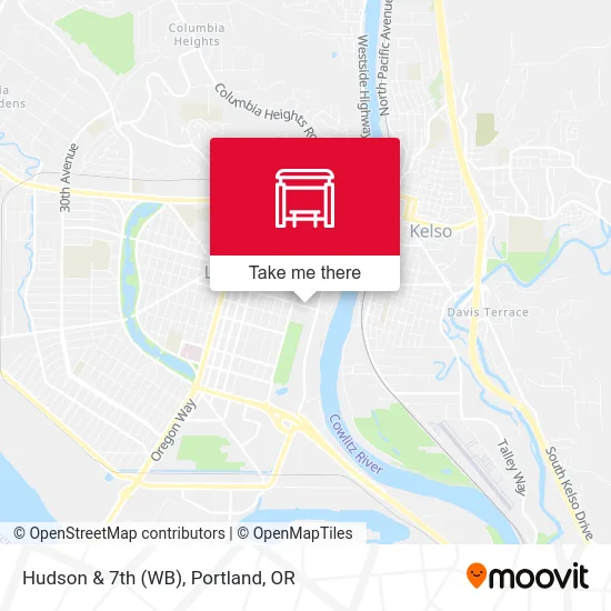 Hudson & 7th (WB) map