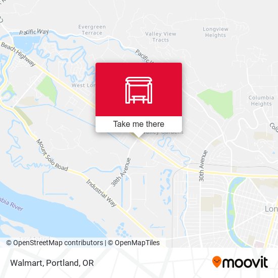 Walmart map