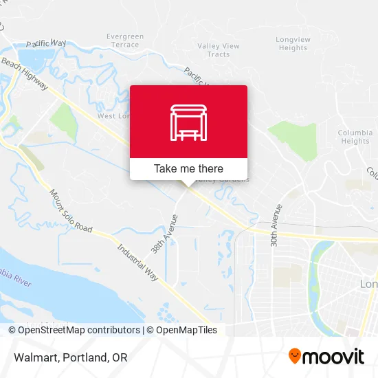 Walmart map