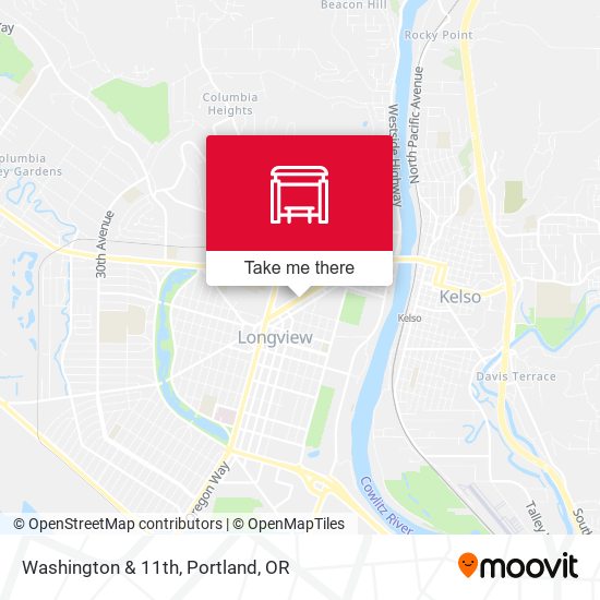 Mapa de Washington  & 11th