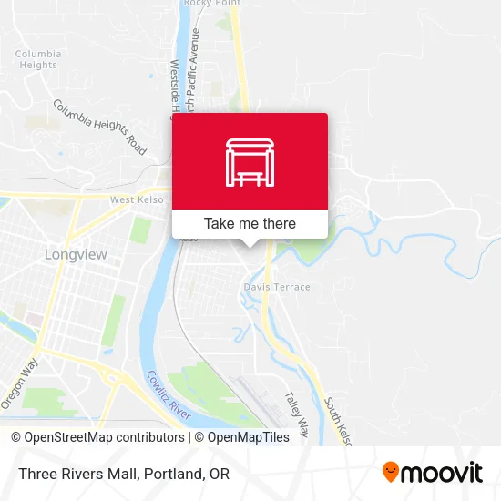Three Rivers Mall map