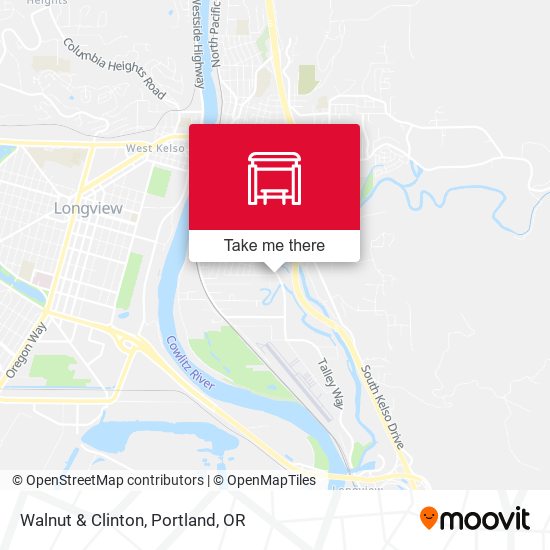 Walnut & Clinton map