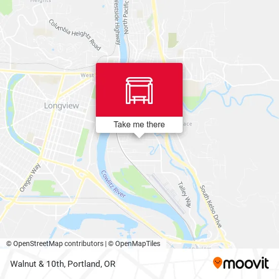 Walnut & 10th map