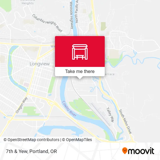 7th & Yew map