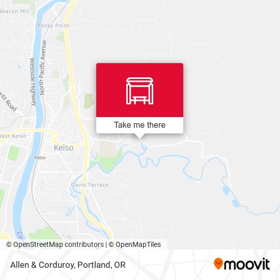 Mapa de Allen & Corduroy