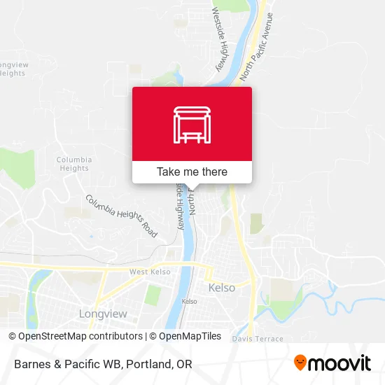 Barnes & Pacific WB map