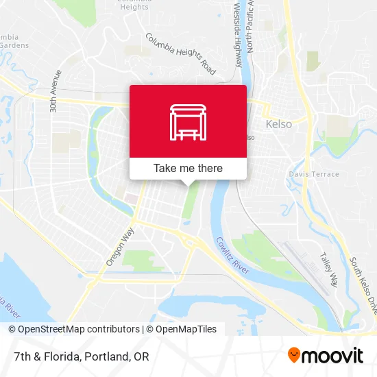 7th  & Florida map