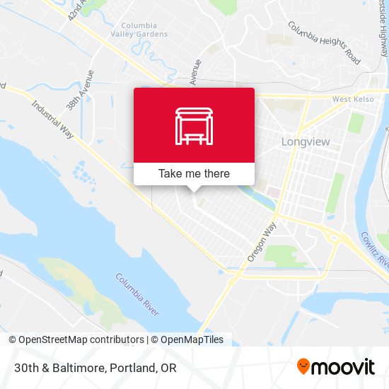 Mapa de 30th & Baltimore