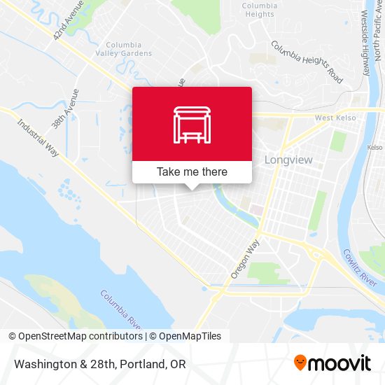 Mapa de Washington & 28th