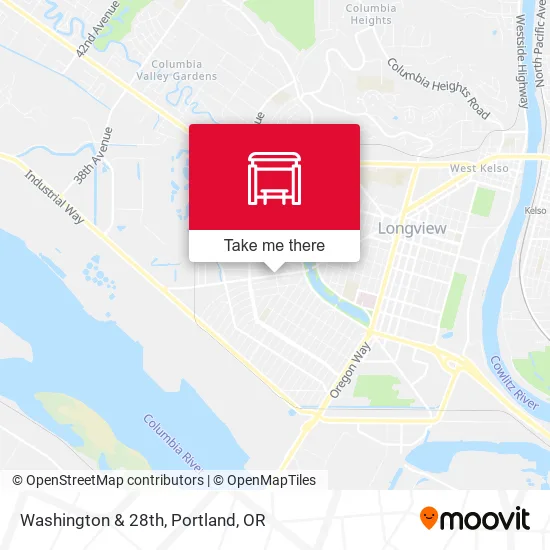 Washington & 28th map