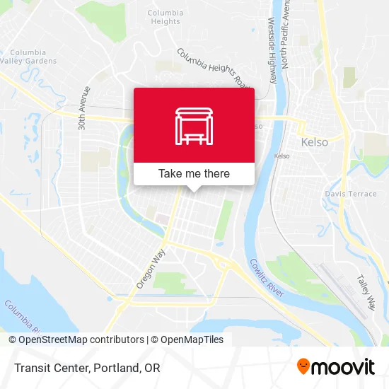 Transit Center map