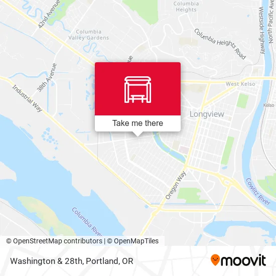 Washington  & 28th map