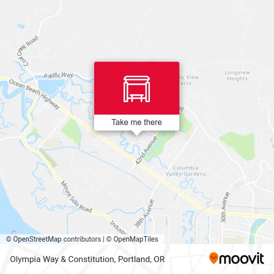 Olympia Way & Constitution map