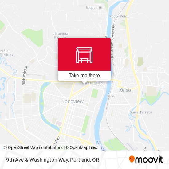 Mapa de 9th Ave & Washington Way