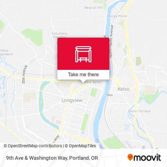 9th Ave & Washington Way map