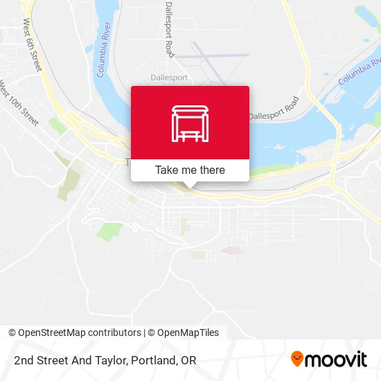 2nd Street And Taylor map