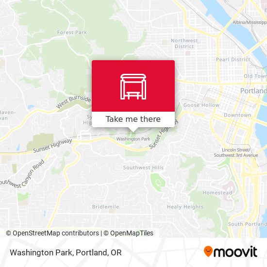 Washington Park map