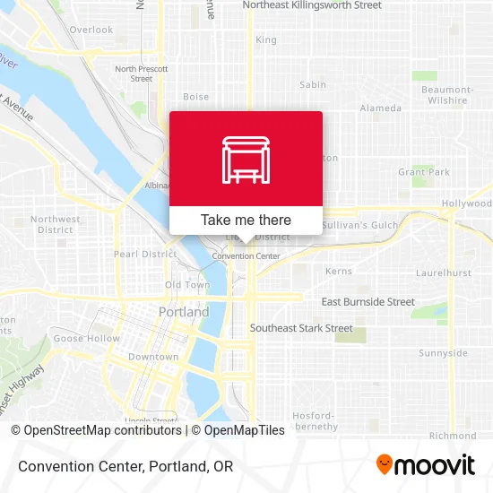 Convention Center map